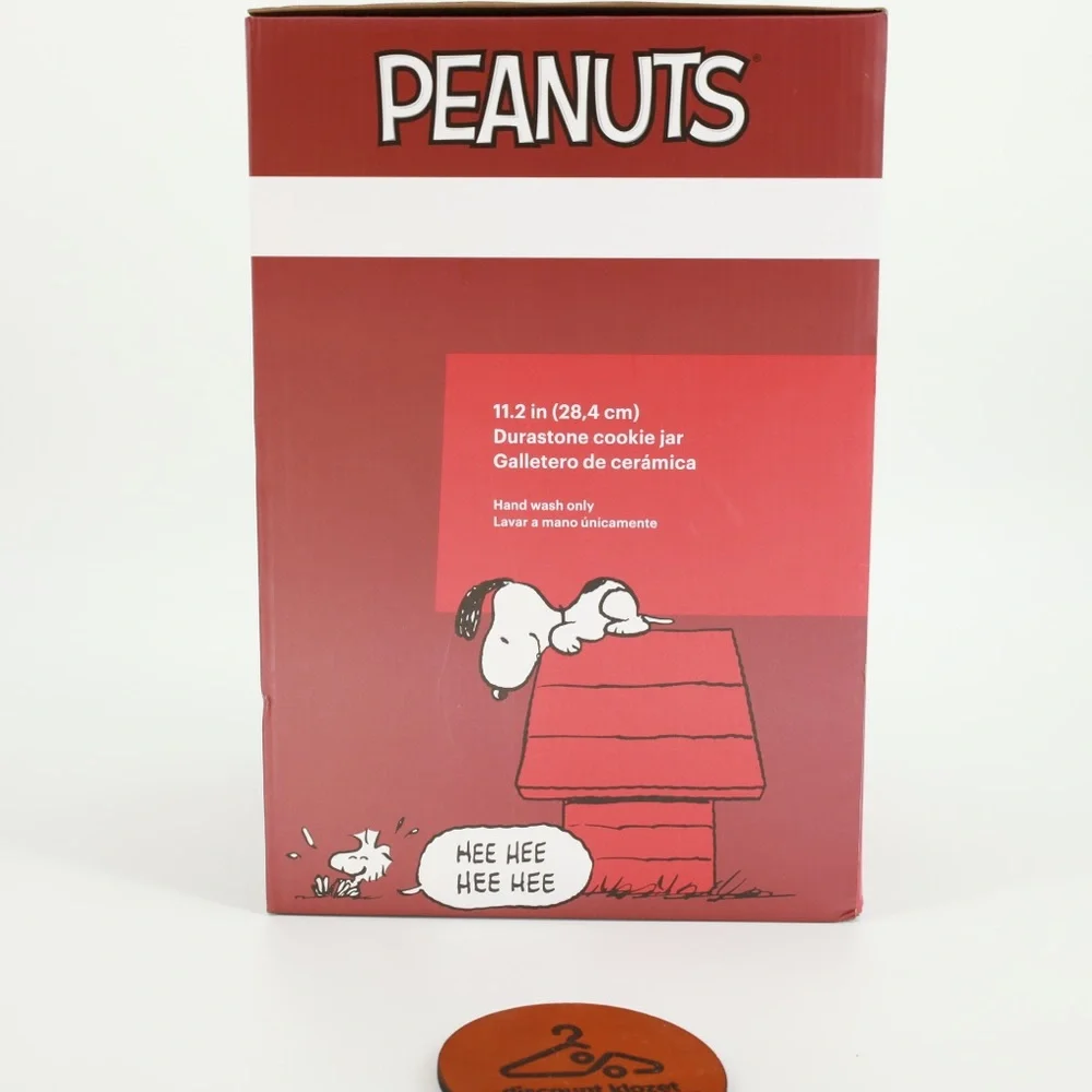 PEANUTS CLASSIC DOG HOUSE‎ COOKIE JAR
